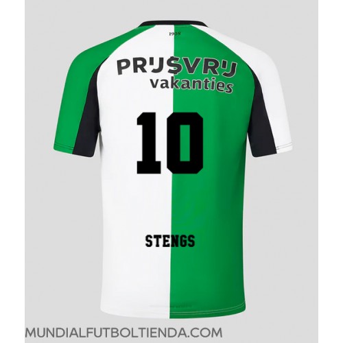 Camiseta Feyenoord Calvin Stengs #10 Tercera Equipación Replica 2024-25 mangas cortas